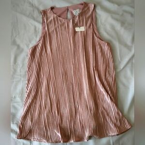 Pleated Swing Tank Top